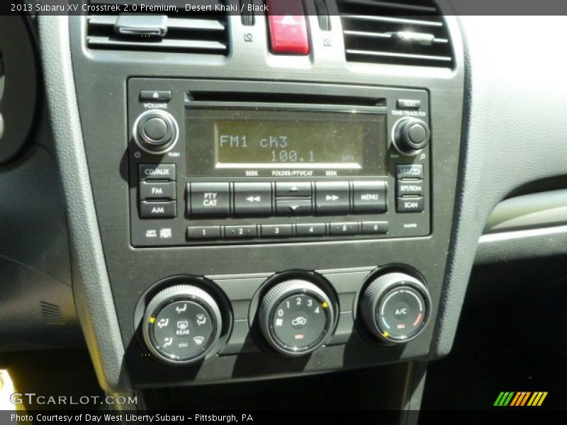 Desert Khaki / Black 2013 Subaru XV Crosstrek 2.0 Premium