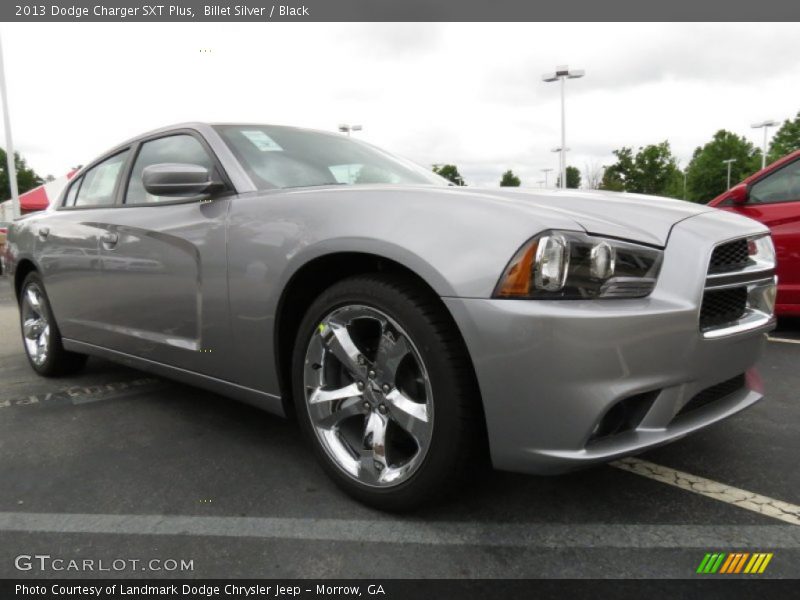 Billet Silver / Black 2013 Dodge Charger SXT Plus