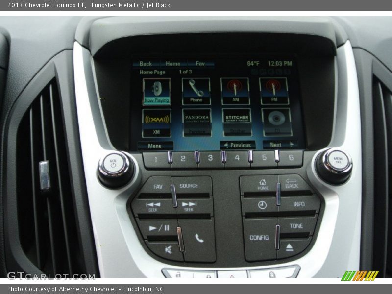 Controls of 2013 Equinox LT