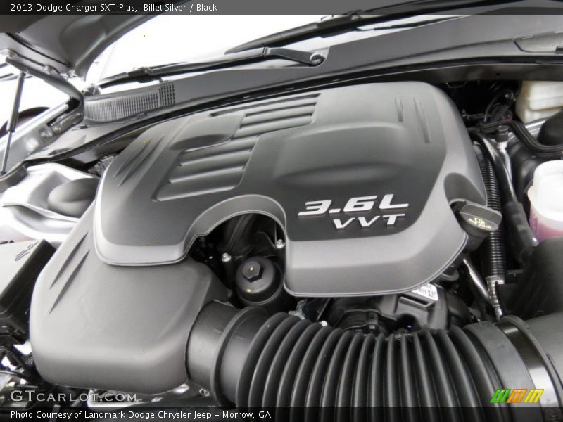 Billet Silver / Black 2013 Dodge Charger SXT Plus