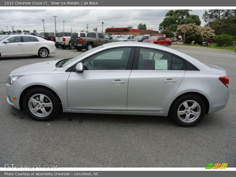 Silver Ice Metallic / Jet Black 2013 Chevrolet Cruze LT