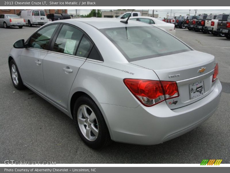 Silver Ice Metallic / Jet Black 2013 Chevrolet Cruze LT