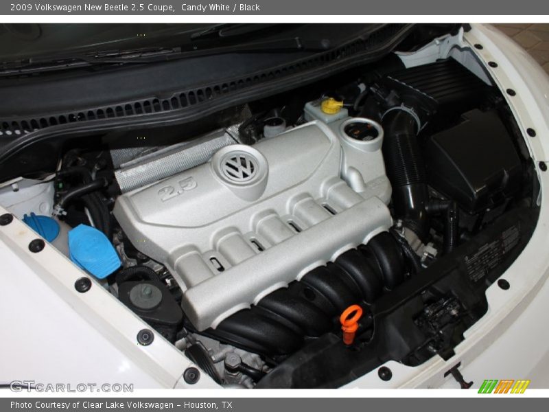 Candy White / Black 2009 Volkswagen New Beetle 2.5 Coupe