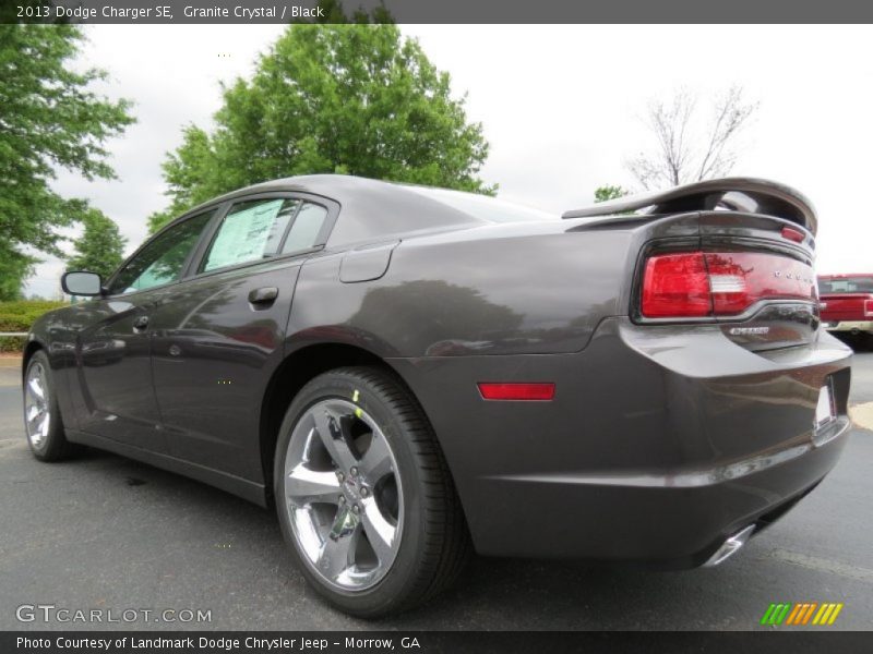 Granite Crystal / Black 2013 Dodge Charger SE