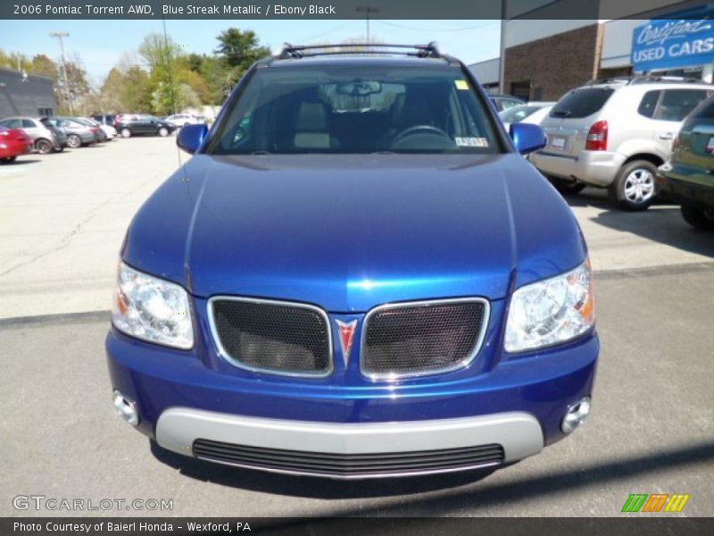 Blue Streak Metallic / Ebony Black 2006 Pontiac Torrent AWD