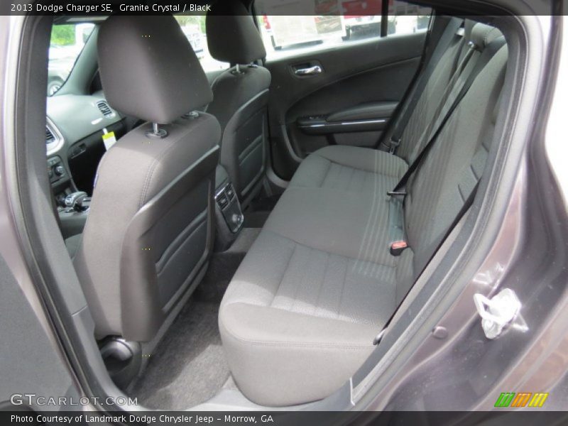 Granite Crystal / Black 2013 Dodge Charger SE