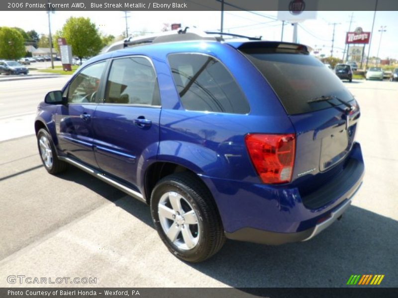 Blue Streak Metallic / Ebony Black 2006 Pontiac Torrent AWD