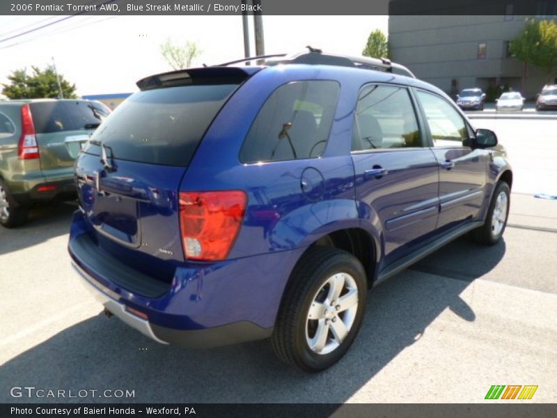 Blue Streak Metallic / Ebony Black 2006 Pontiac Torrent AWD