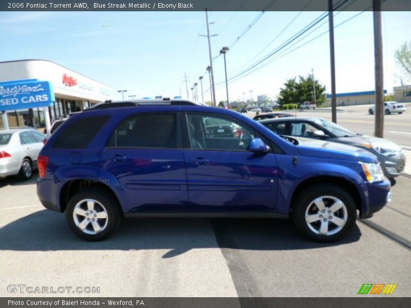 Blue Streak Metallic / Ebony Black 2006 Pontiac Torrent AWD