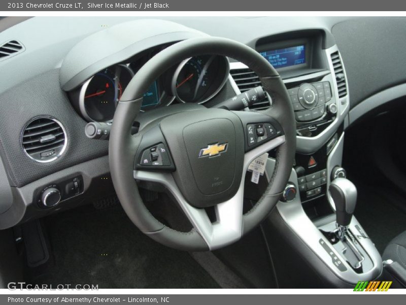 Silver Ice Metallic / Jet Black 2013 Chevrolet Cruze LT