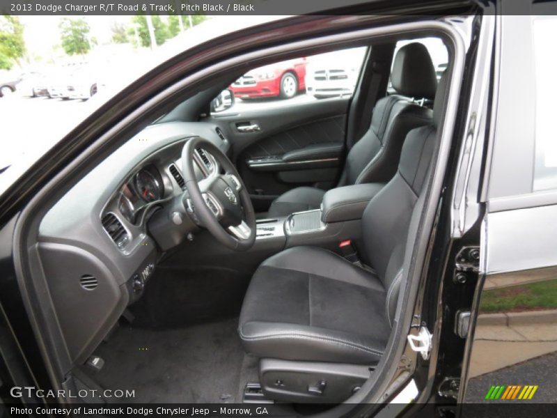  2013 Charger R/T Road & Track Black Interior
