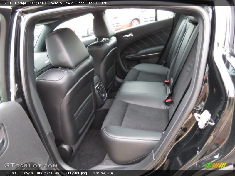 Rear Seat of 2013 Charger R/T Road & Track