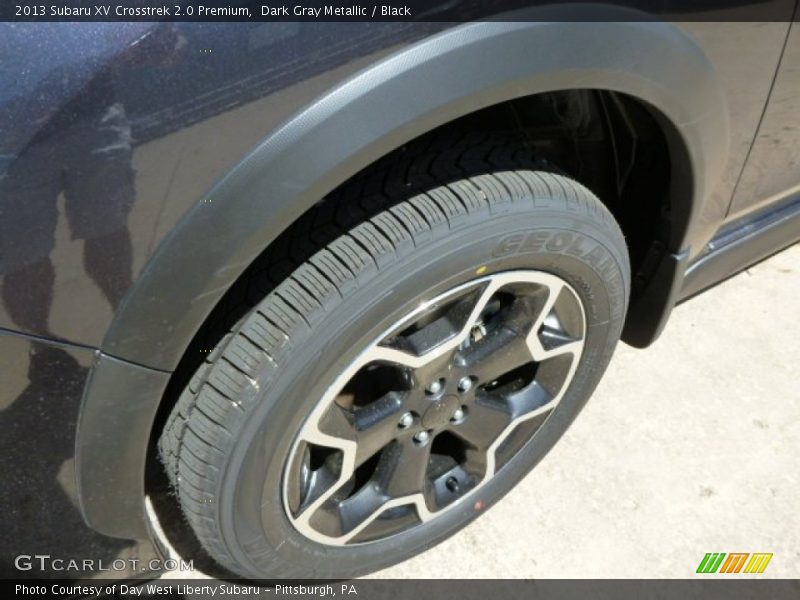 Dark Gray Metallic / Black 2013 Subaru XV Crosstrek 2.0 Premium
