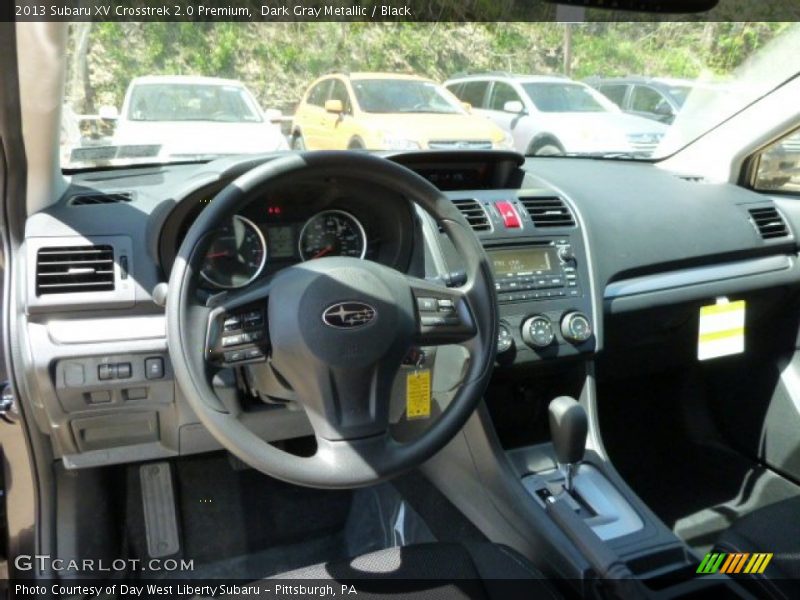 Dark Gray Metallic / Black 2013 Subaru XV Crosstrek 2.0 Premium