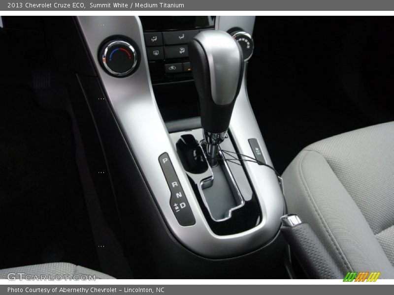 Summit White / Medium Titanium 2013 Chevrolet Cruze ECO