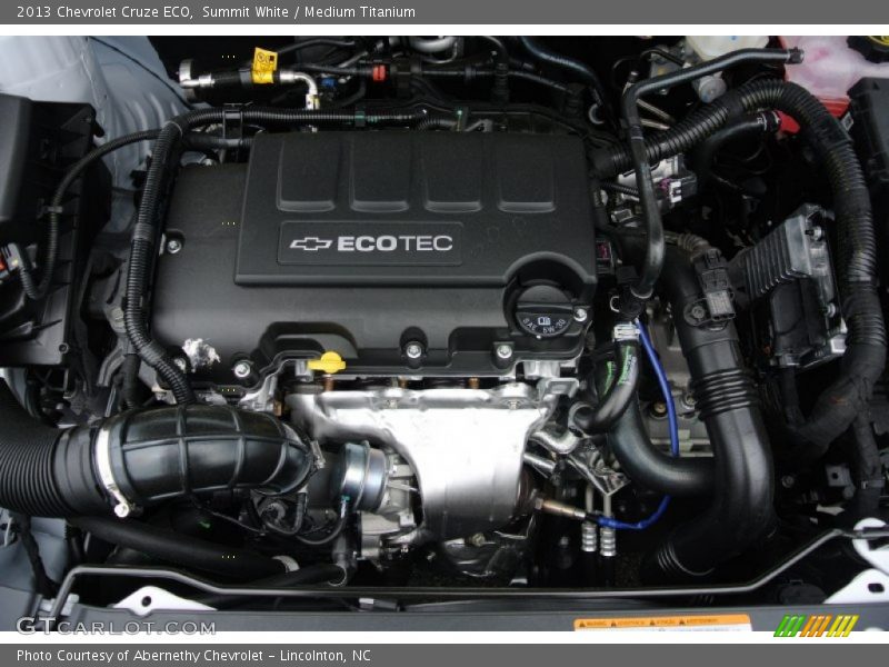 Summit White / Medium Titanium 2013 Chevrolet Cruze ECO