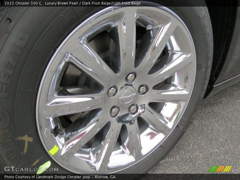 Luxury Brown Pearl / Dark Frost Beige/Light Frost Beige 2013 Chrysler 300 C