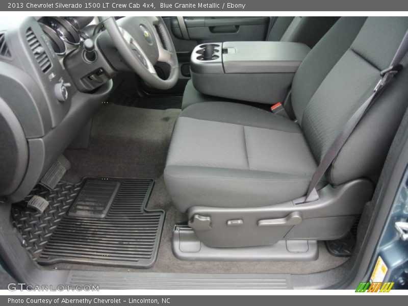 Blue Granite Metallic / Ebony 2013 Chevrolet Silverado 1500 LT Crew Cab 4x4