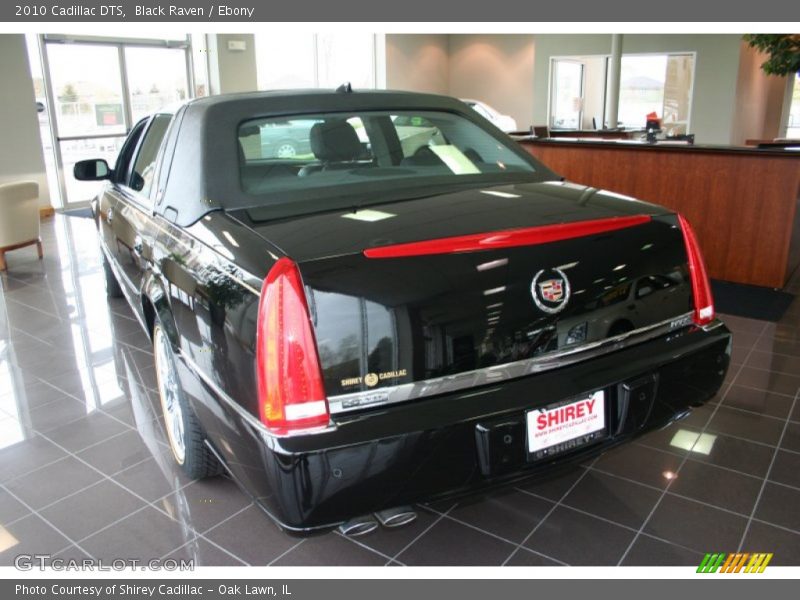 Black Raven / Ebony 2010 Cadillac DTS
