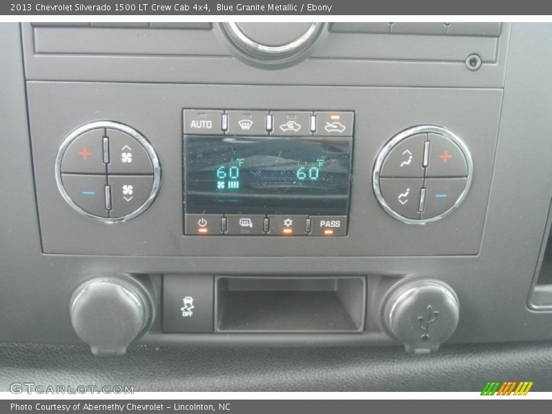 Blue Granite Metallic / Ebony 2013 Chevrolet Silverado 1500 LT Crew Cab 4x4