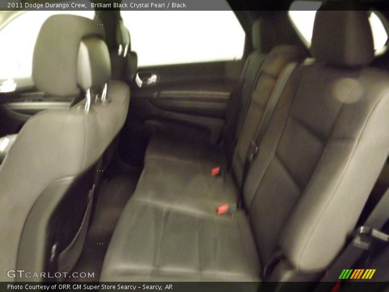 Brilliant Black Crystal Pearl / Black 2011 Dodge Durango Crew
