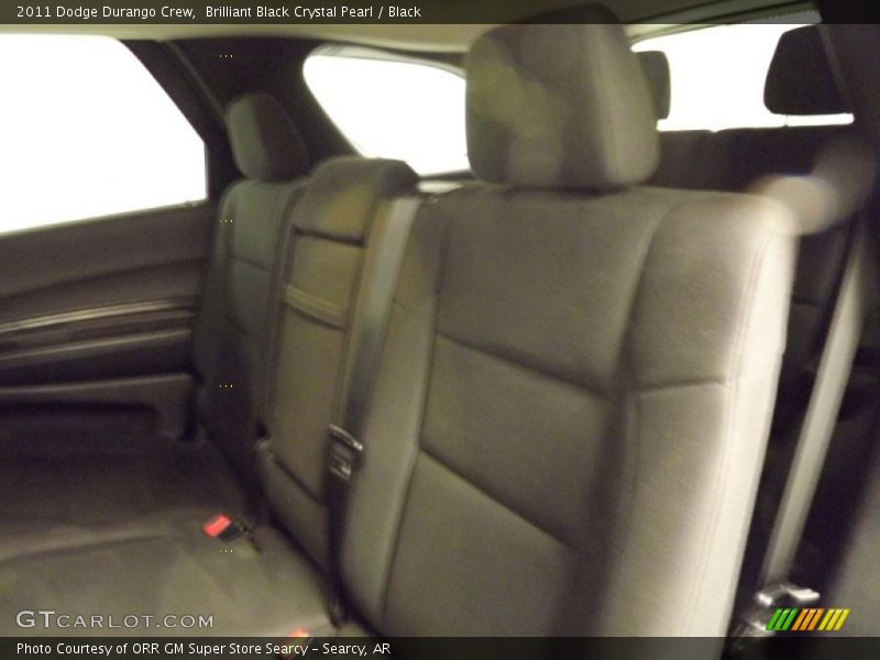 Brilliant Black Crystal Pearl / Black 2011 Dodge Durango Crew