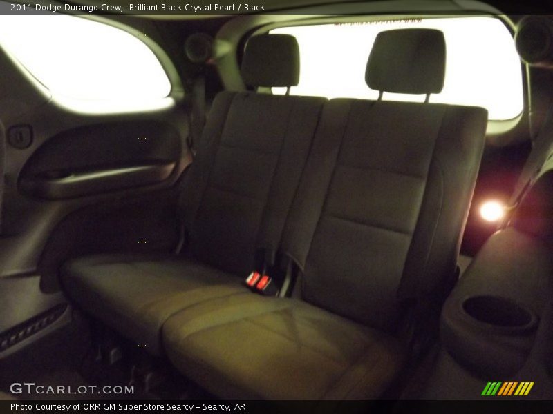 Brilliant Black Crystal Pearl / Black 2011 Dodge Durango Crew