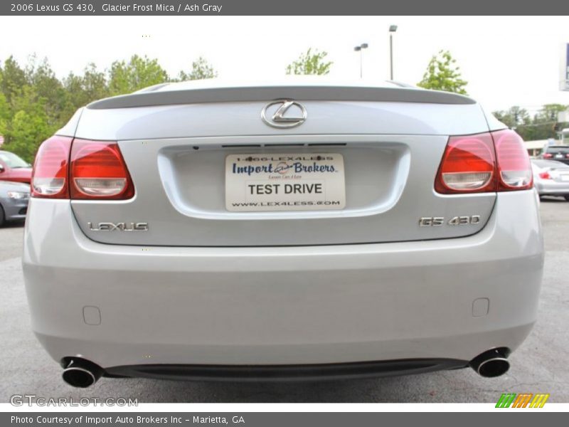 Glacier Frost Mica / Ash Gray 2006 Lexus GS 430