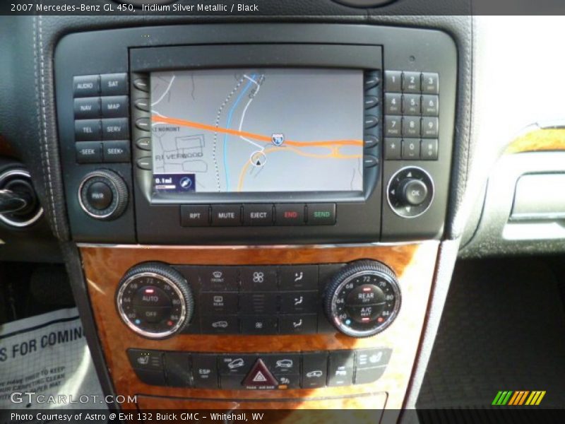 Iridium Silver Metallic / Black 2007 Mercedes-Benz GL 450