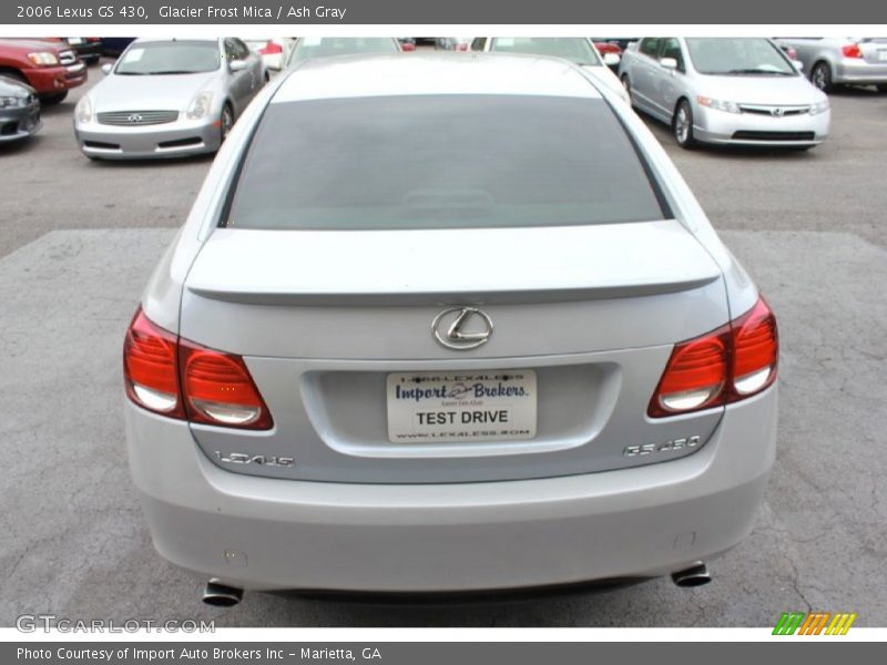 Glacier Frost Mica / Ash Gray 2006 Lexus GS 430