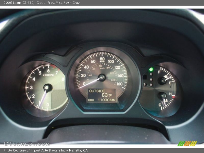 Glacier Frost Mica / Ash Gray 2006 Lexus GS 430