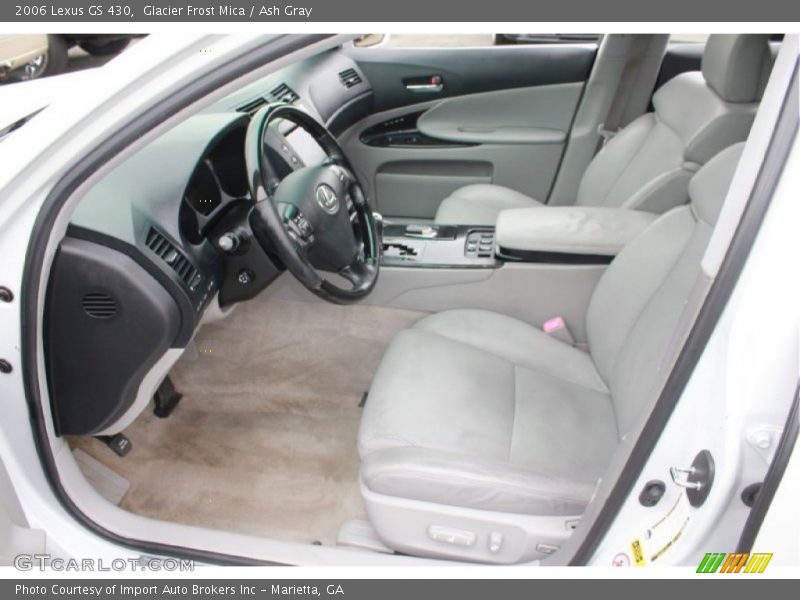 Glacier Frost Mica / Ash Gray 2006 Lexus GS 430