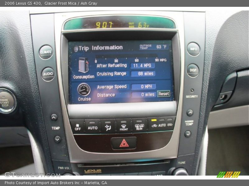 Glacier Frost Mica / Ash Gray 2006 Lexus GS 430