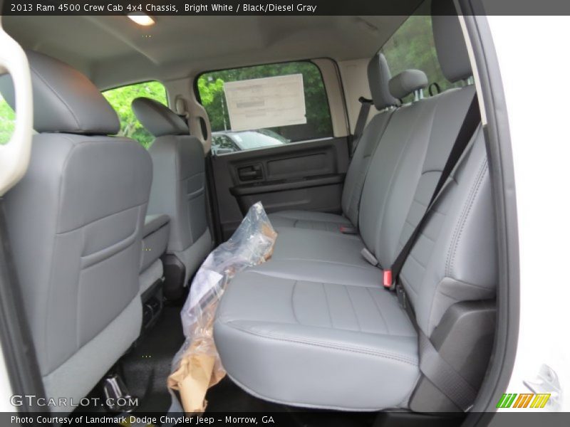 Bright White / Black/Diesel Gray 2013 Ram 4500 Crew Cab 4x4 Chassis