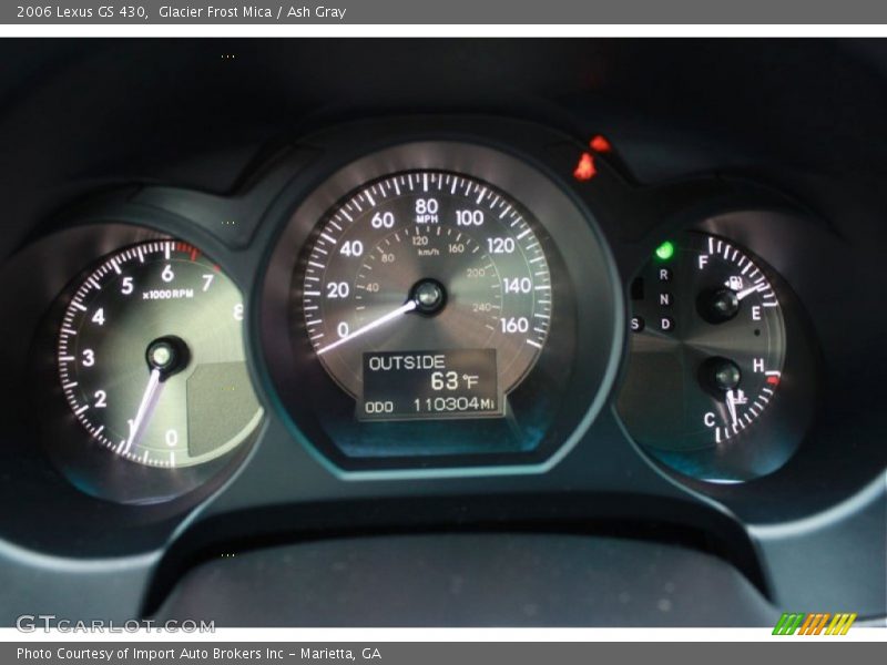 Glacier Frost Mica / Ash Gray 2006 Lexus GS 430
