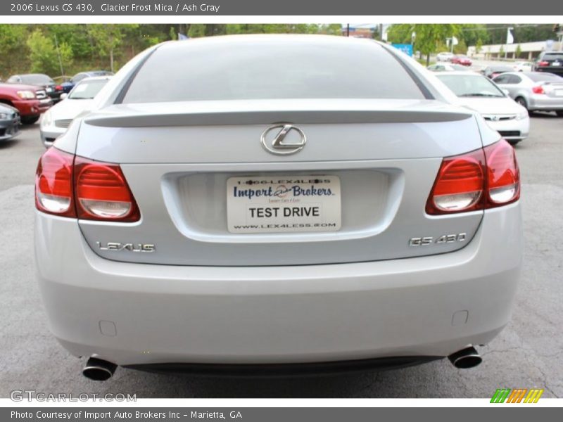 Glacier Frost Mica / Ash Gray 2006 Lexus GS 430