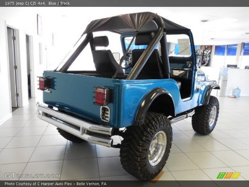 Blue / Black 1975 Jeep CJ CJ5 4x4