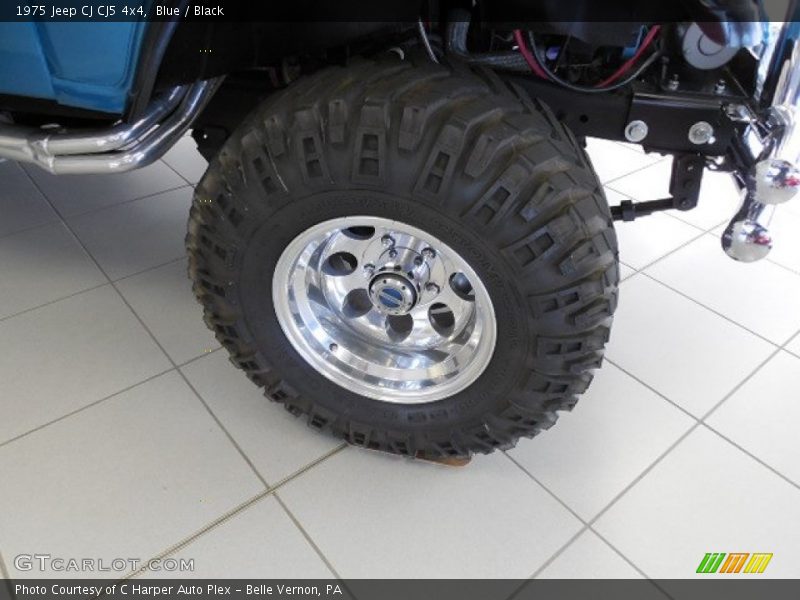 Blue / Black 1975 Jeep CJ CJ5 4x4
