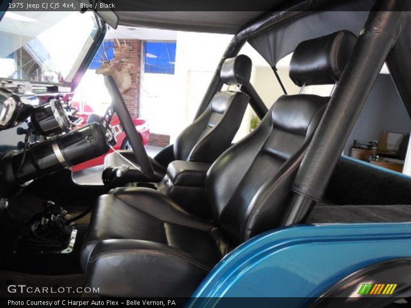 Blue / Black 1975 Jeep CJ CJ5 4x4