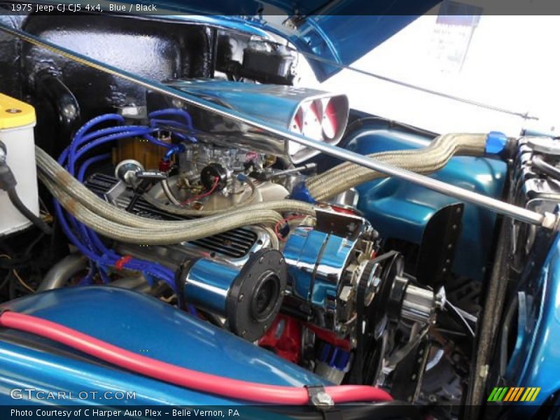 Blue / Black 1975 Jeep CJ CJ5 4x4