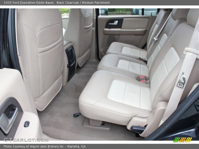Black Clearcoat / Medium Parchment 2003 Ford Expedition Eddie Bauer