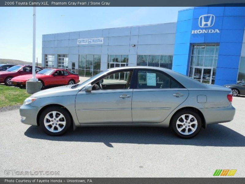 Phantom Gray Pearl / Stone Gray 2006 Toyota Camry XLE