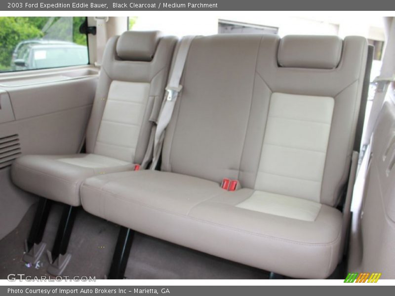 Black Clearcoat / Medium Parchment 2003 Ford Expedition Eddie Bauer