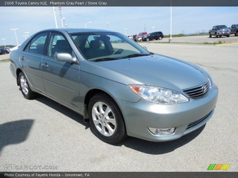 Phantom Gray Pearl / Stone Gray 2006 Toyota Camry XLE