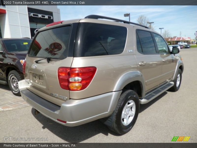 Desert Sand Mica / Oak 2002 Toyota Sequoia SR5 4WD