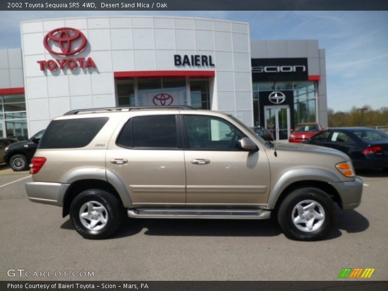 Desert Sand Mica / Oak 2002 Toyota Sequoia SR5 4WD