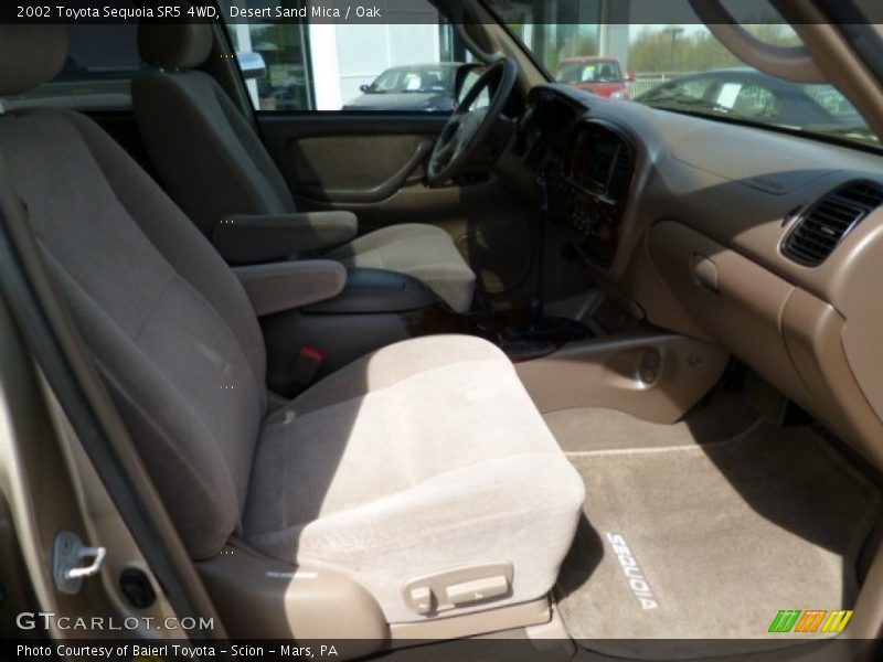 Desert Sand Mica / Oak 2002 Toyota Sequoia SR5 4WD