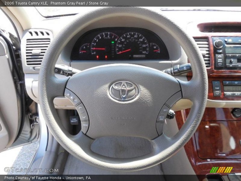 Phantom Gray Pearl / Stone Gray 2006 Toyota Camry XLE