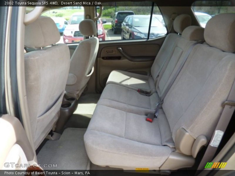 Desert Sand Mica / Oak 2002 Toyota Sequoia SR5 4WD