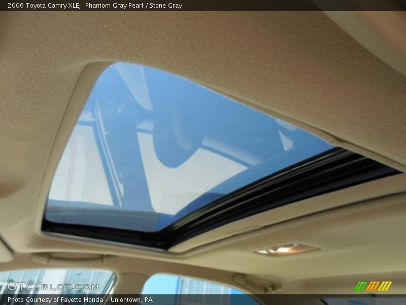 Phantom Gray Pearl / Stone Gray 2006 Toyota Camry XLE